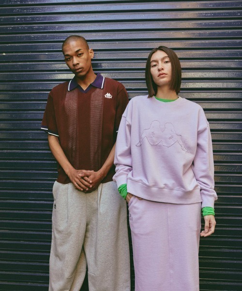 Kappa（カッパ）の「ニットゲームシャツ（ニット/セーター・メンズ・ネイビー/ブラウン系その他/オフホワイト・LARGE/X-LARGE/MEDIUM）」の7枚目の写真