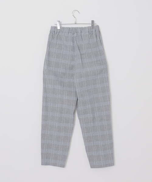 IENA（イエナ）の「Maison IENA 別注 Nell/ネル チェックペグトップパンツ 261-202-61（スラックス・レディース・カーキ・38/36）」の20枚目の写真