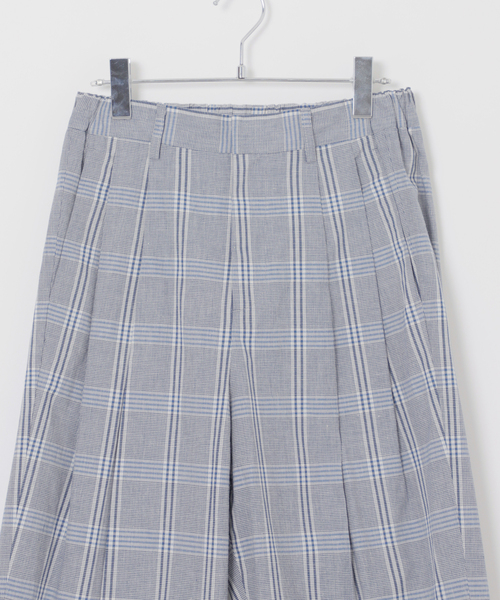 IENA（イエナ）の「Maison IENA 別注 Nell/ネル チェックペグトップパンツ 261-202-61（スラックス・レディース・カーキ・38/36）」の21枚目の写真