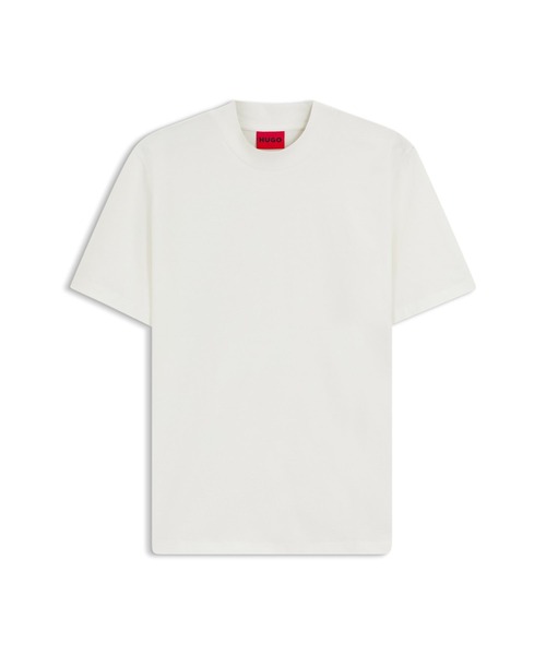HUGO（ヒューゴ）の「スリムフィットTシャツ ストレッチコットン スタンドカラー（Tシャツ/カットソー・メンズ・ブラック/ホワイト・XXL/L/XL/S/M）」の10枚目の写真