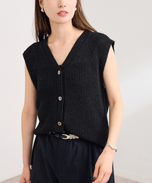 FRAMeWORK | ≪追加≫ウォッシャブルPLリネン混2WAYニット(ニット/セーター)