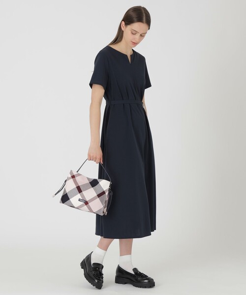 BLUE LABEL CRESTBRIDGE（ブルーレーベルクレストブリッジ）の「クレストブリッジチェックカルゼギャザーバッグ（ショルダーバッグ・レディース・レッド/パープル系その他4・FREE）」の11枚目の写真