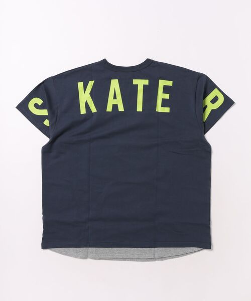 FARM(ファーム)の「セナカビックロゴTシャツ(Tシャツ/カットソー・キッズ・ブラック/ネイビー・130cm/150cm/160cm/140cm)」の3枚目の写真
