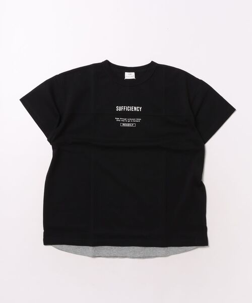 FARM(ファーム)の「セナカビックロゴTシャツ(Tシャツ/カットソー・キッズ・ブラック/ネイビー・130cm/150cm/160cm/140cm)」の4枚目の写真