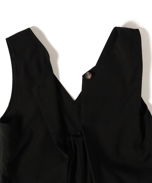 BEAMS HEART（ビームスハート）の「Vネック オールインワン（つなぎ/オールインワン・レディース・グレー/カーキ/ブラック・SMALL/MEDIUM）」の15枚目の写真