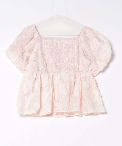 coca(coca)(コカ)の「フラワージャカードブラウス(シャツ/ブラウス・レディース・ライトグレー/ライトピンク・L/M/S)」の20枚目の写真