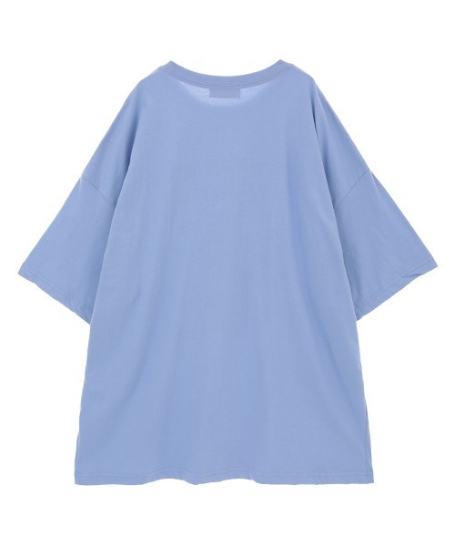 Candy Stripper(キャンディストリッパー)の「DINOSAUR PARADISE BIG BIG Tシャツ(Tシャツ/カットソー・レディース・ブラック/オフホワイト/ブルー/ピンク・FREE)」の5枚目の写真