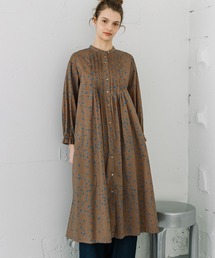 POU DOU DOU | ランダムフラワープリントタックワンピース(ワンピース)