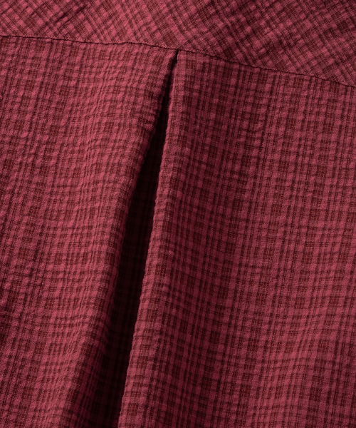 NONBLANK(ノンブランク)の「ブレンディッドチェックLSシャツ_チェリーピンク(シャツ/ブラウス・メンズ・ピンク・MEDIUM/LARGE/X-LARGE/SMALL)」の4枚目の写真