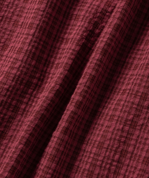 NONBLANK(ノンブランク)の「ブレンディッドチェックLSシャツ_チェリーピンク(シャツ/ブラウス・メンズ・ピンク・MEDIUM/LARGE/X-LARGE/SMALL)」の7枚目の写真