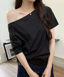 2WAY ベーシックワンショルTシャツ