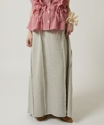 ロングスウェットスカート