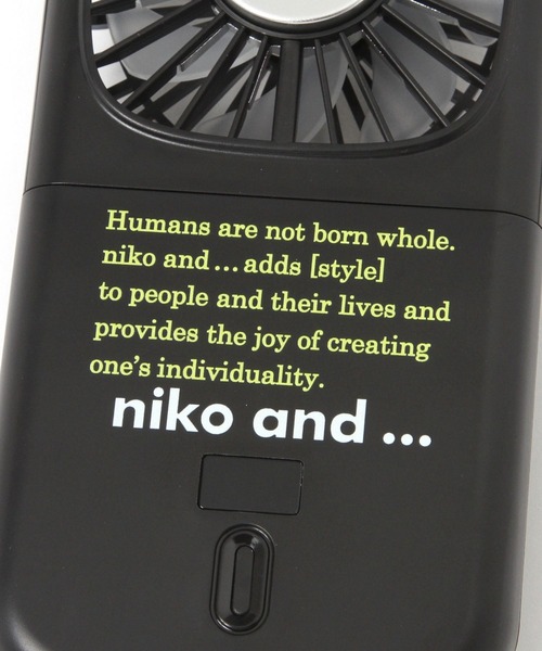 niko and...(ニコアンド)の「ニコロゴコンパクトペルチェファン(生活家電・レディース・ブラック/ホワイト・0)」の19枚目の写真