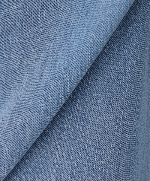 SLOBE IENA(スローブイエナ)の「LE DENIM DRAW WAISTバギーパンツ(デニムパンツ・レディース・ブラック・38/36)」の2枚目の写真