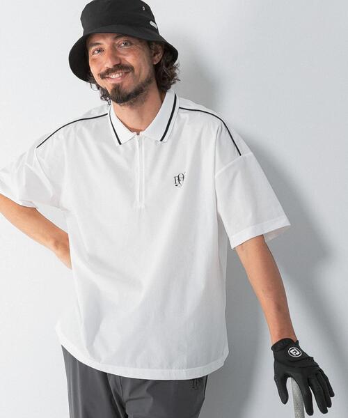 URBAN RESEARCH Sonny Label(アーバンリサーチサニーレーベル)の「OOPS 撥水襟付きTシャツ(Tシャツ/カットソー・メンズ・ブラック/オフホワイト/ネイビー・X-LARGE/MEDIUM/LARGE)」の2枚目の写真