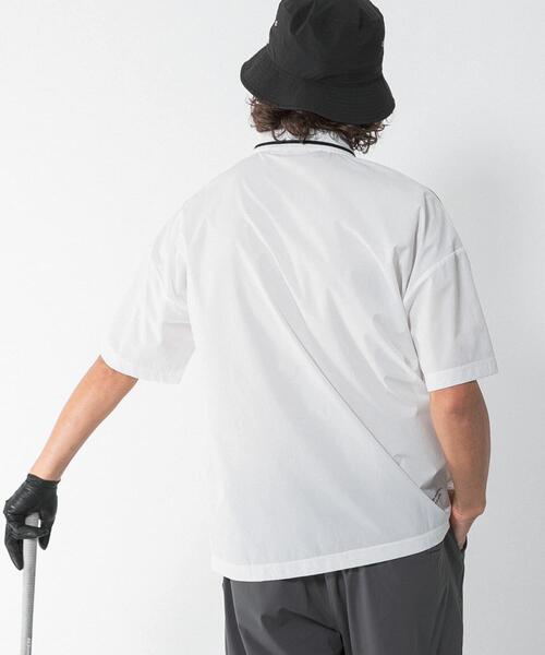 URBAN RESEARCH Sonny Label(アーバンリサーチサニーレーベル)の「OOPS 撥水襟付きTシャツ(Tシャツ/カットソー・メンズ・ブラック/オフホワイト/ネイビー・X-LARGE/MEDIUM/LARGE)」の7枚目の写真