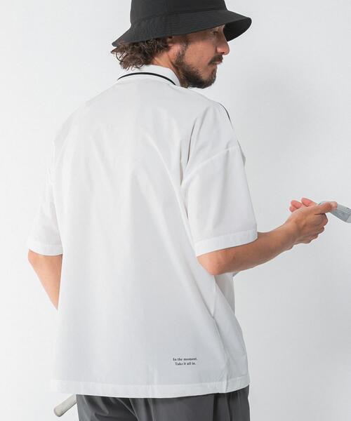 URBAN RESEARCH Sonny Label(アーバンリサーチサニーレーベル)の「OOPS 撥水襟付きTシャツ(Tシャツ/カットソー・メンズ・ブラック/オフホワイト/ネイビー・X-LARGE/MEDIUM/LARGE)」の8枚目の写真