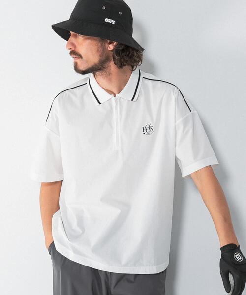 URBAN RESEARCH Sonny Label(アーバンリサーチサニーレーベル)の「OOPS 撥水襟付きTシャツ(Tシャツ/カットソー・メンズ・ブラック/オフホワイト/ネイビー・X-LARGE/MEDIUM/LARGE)」の9枚目の写真
