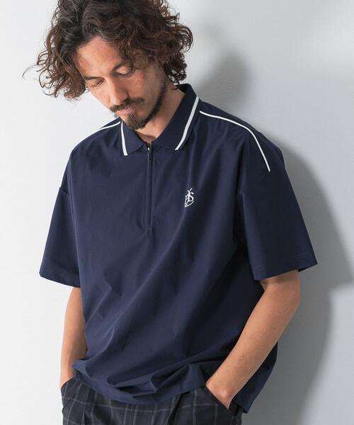 URBAN RESEARCH Sonny Label(アーバンリサーチサニーレーベル)の「OOPS 撥水襟付きTシャツ(Tシャツ/カットソー・メンズ・ブラック/オフホワイト/ネイビー・X-LARGE/MEDIUM/LARGE)」の22枚目の写真