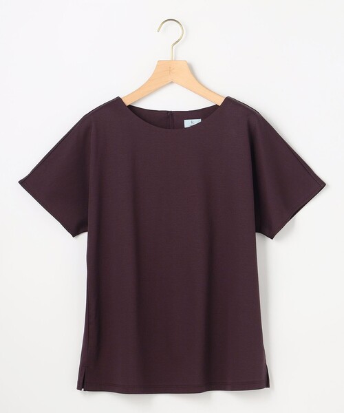 組曲(クミキョク)の「タッチミースムース ドルマンスリーブ カットソー(Tシャツ/カットソー・レディース・ブラック系/ホワイト系/ダークブラウン系・2/3)」の15枚目の写真