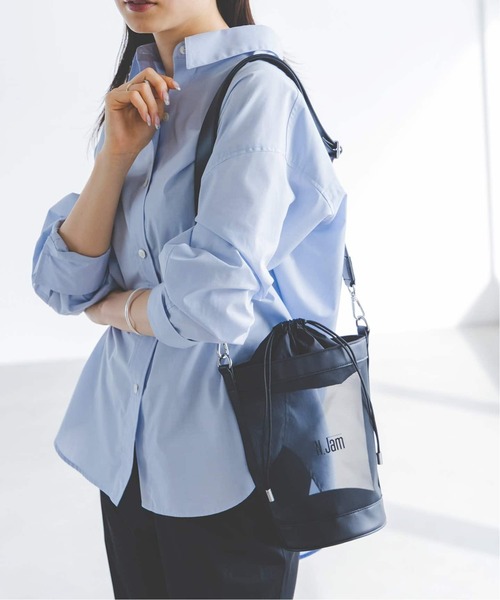 Noble(ノーブル)の「《追加・WEB&なんばCITY店限定》N.Jam/エヌジャム バケツ型ショルダーバッグ(ショルダーバッグ・レディース・ブラック・FREE)」の7枚目の写真