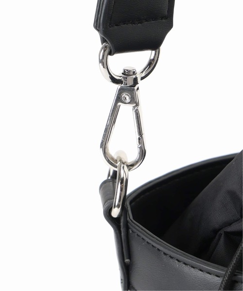 Noble(ノーブル)の「《追加・WEB&なんばCITY店限定》N.Jam/エヌジャム バケツ型ショルダーバッグ(ショルダーバッグ・レディース・ブラック・FREE)」の15枚目の写真