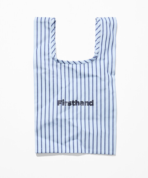 Firsthand（ファーストハンド）の「Firsthand/ファーストハンド ストライプ プリント キャンバス マルシェバッグ（トートバッグ・メンズ・オフホワイト/グリーン/ブラウン/ベージュ/オレンジ・ONE SIZE）」の18枚目の写真