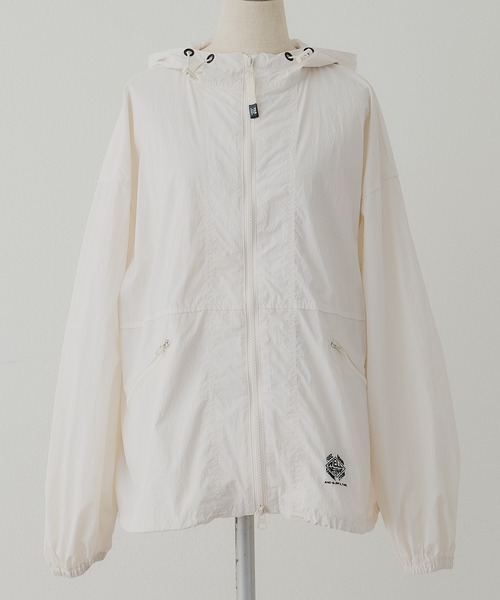 ◆美品◆3万◆パーマネントエイジ◆コットンブルゾン◆白◆シンプル◆ゆったり◆S TRAVEL NYLON ｜ ガスコート（CMAGGM0201
