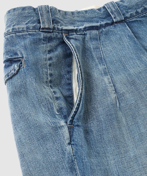 BOW WOW(バウワウ)の「US ARMY DENIM SHORTS AGED(デニムパンツ・メンズ・インディゴブルー・L/XL)」の3枚目の写真