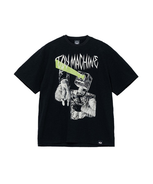 TOY MACHINE(トイ マシーン)の「TM HORROR SHOW SLUB YARN SS TEE(Tシャツ/カットソー・メンズ・ブラック/グレー・XL/L/M)」の3枚目の写真