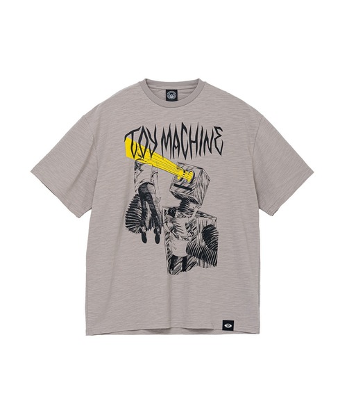 TOY MACHINE(トイ マシーン)の「TM HORROR SHOW SLUB YARN SS TEE(Tシャツ/カットソー・メンズ・ブラック/グレー・XL/L/M)」の10枚目の写真
