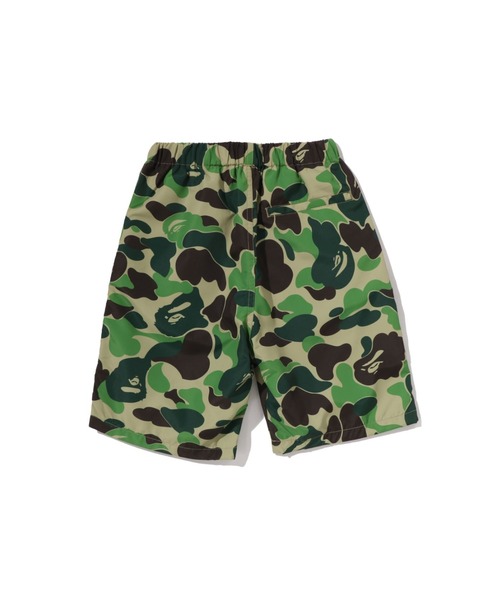 A BATHING APE(アベイシングエイプ)の「ABC CAMO APE HEAD ONE POINT BEACH SHORTS(その他パンツ・キッズ・ブルー/グリーン/ピンク・100/140/110/90/130/120)」の4枚目の写真