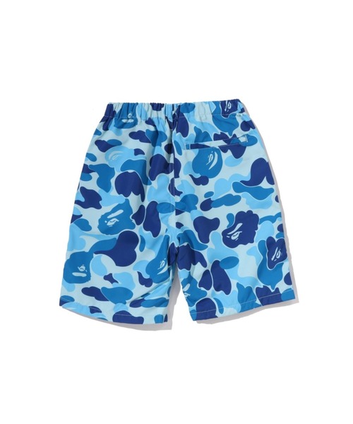 A BATHING APE(アベイシングエイプ)の「ABC CAMO APE HEAD ONE POINT BEACH SHORTS(その他パンツ・キッズ・ブルー/グリーン/ピンク・100/140/110/90/130/120)」の5枚目の写真