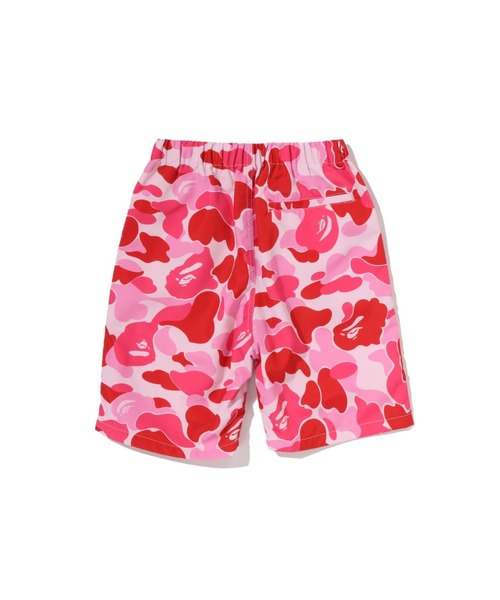 A BATHING APE(アベイシングエイプ)の「ABC CAMO APE HEAD ONE POINT BEACH SHORTS(その他パンツ・キッズ・ブルー/グリーン/ピンク・100/140/110/90/130/120)」の6枚目の写真