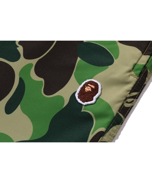 A BATHING APE(アベイシングエイプ)の「ABC CAMO APE HEAD ONE POINT BEACH SHORTS(その他パンツ・キッズ・ブルー/グリーン/ピンク・100/140/110/90/130/120)」の7枚目の写真