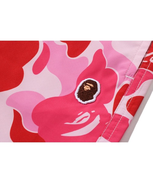 A BATHING APE(アベイシングエイプ)の「ABC CAMO APE HEAD ONE POINT BEACH SHORTS(その他パンツ・キッズ・ブルー/グリーン/ピンク・100/140/110/90/130/120)」の9枚目の写真
