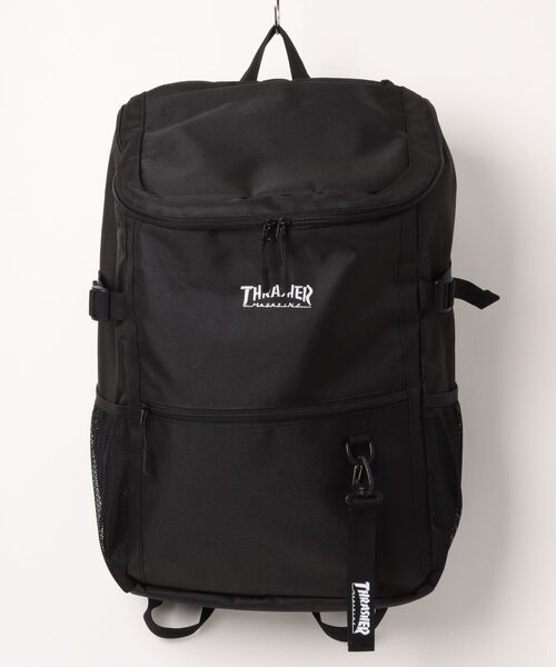 THRASHER(スラッシャー)の「THRASHER SHARPBOX(ST)(バックパック/リュック・メンズ・ブラック系その他・FREE)」の1枚目の写真