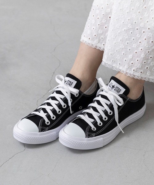 CONVERSE（コンバース）の「CONVERSE コンバース ALL STAR LIGHT オールスター ライト（スニーカー・レディース・ホワイト/ブラック・25.0cm/24.5cm/24.0cm/23.5cm/23.0cm）」の7枚目の写真