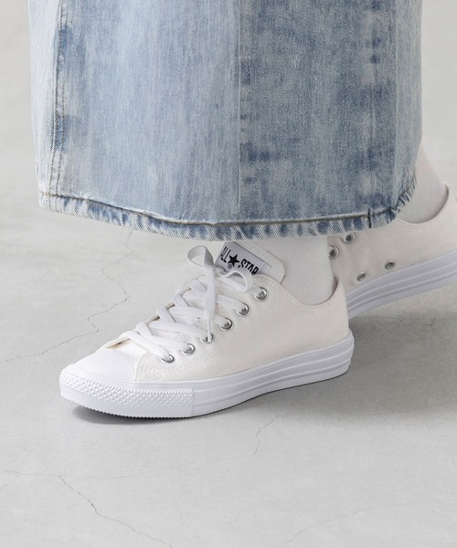CONVERSE（コンバース）の「CONVERSE コンバース ALL STAR LIGHT オールスター ライト（スニーカー・レディース・ホワイト/ブラック・25.0cm/24.5cm/24.0cm/23.5cm/23.0cm）」の11枚目の写真