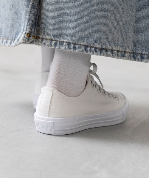 CONVERSE（コンバース）の「CONVERSE コンバース ALL STAR LIGHT オールスター ライト（スニーカー・レディース・ホワイト/ブラック・25.0cm/24.5cm/24.0cm/23.5cm/23.0cm）」の12枚目の写真