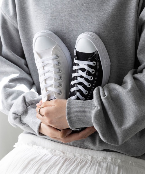 CONVERSE（コンバース）の「CONVERSE コンバース ALL STAR LIGHT オールスター ライト（スニーカー・レディース・ホワイト/ブラック・25.0cm/24.5cm/24.0cm/23.5cm/23.0cm）」の21枚目の写真