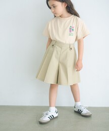 ベルトループ デザイン キュロット / キッズ 100cm-160cm