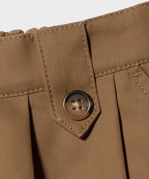 green label relaxing（グリーンレーベルリラクシング）の「ベルトループ デザイン キュロット / キッズ 100cm-160cm（チノパンツ・キッズ・ブラウン系/ベージュ・100cm/150cm/110cm/130cm/140cm/160cm/120cm）」の19枚目の写真