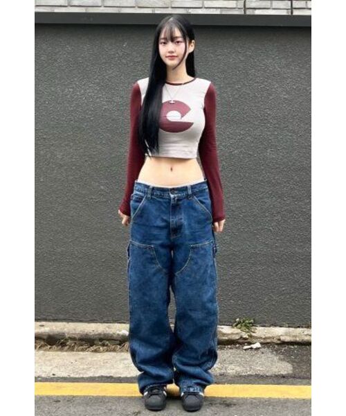 EXTRAORDINARY（エクストラオーディナリー）の「WOMENS SYMBOL LONGSLEEVE GRAY（Tシャツ/カットソー・レディース・その他・SMALL/X-SMALL）」の3枚目の写真