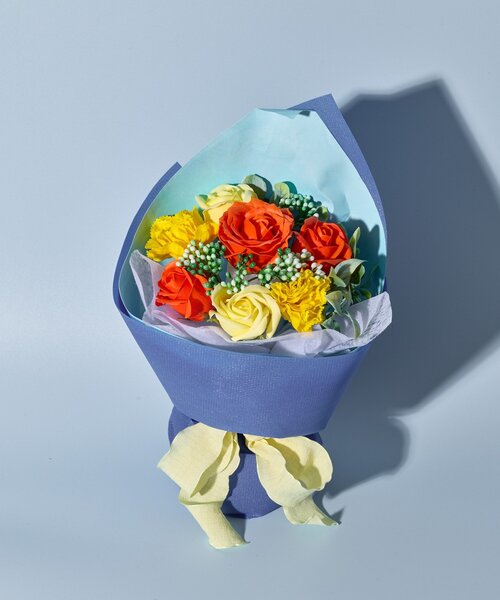 BIRTHDAY BAR(バースデイバー)の「Kindly Yours Soap Flower ソープフラワーブーケ(インテリア雑貨・レディース・イエロー/ピンク・0)」の9枚目の写真