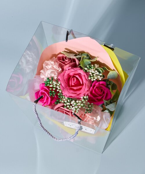 BIRTHDAY BAR(バースデイバー)の「Kindly Yours Soap Flower ソープフラワーブーケ(インテリア雑貨・レディース・イエロー/ピンク・0)」の13枚目の写真