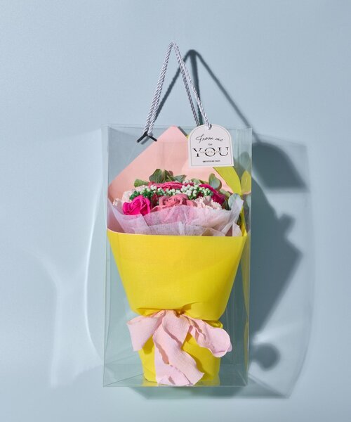 BIRTHDAY BAR(バースデイバー)の「Kindly Yours Soap Flower ソープフラワーブーケ(インテリア雑貨・レディース・イエロー/ピンク・0)」の11枚目の写真