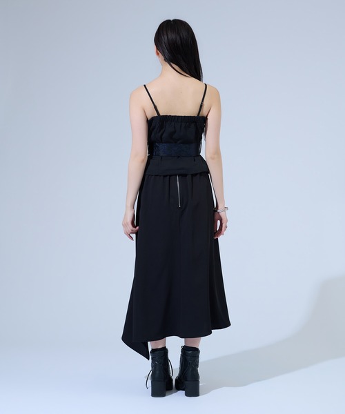 Ellno de Mavie(エルノデメヴィ)の「JQベルトZIPビスチェ/SETUP対応(キャミソール・レディース・ブラック/ブルーグレー・FREE)」の12枚目の写真