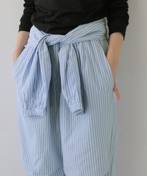cheriella | 【cheriella】ストライプ柄レイヤードイージーパンツ STRIPE LAYERED EASY PANTS(その他パンツ)