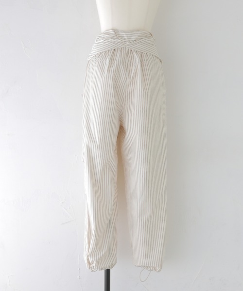 cheriella(シェリエラ)の「【cheriella】ストライプ柄レイヤードイージーパンツ STRIPE LAYERED EASY PANTS(その他パンツ・レディース・オフホワイト/ブルー・FREE)」の22枚目の写真